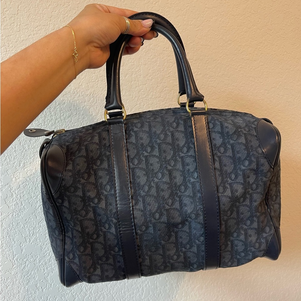 Christian Dior Vintage Trotter Boston Bag